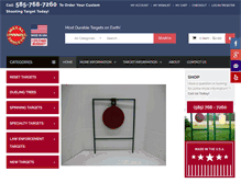 Tablet Screenshot of metaltargets.com